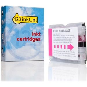 123inkt huismerk vervangt Brother LC-1000M inktcartridge magenta