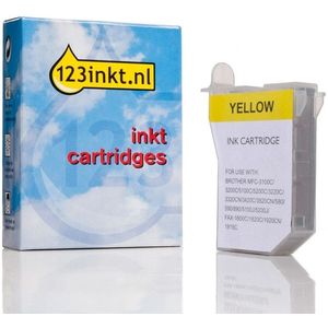 123inkt - Brother Cartridge - Geel - Geschikt voor MFC-890, MFC-580