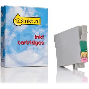 Epson T0873 inktcartridge magenta (123inkt huismerk)