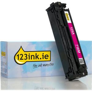 123inkt - Huismerk - Toner - Magenta - Vervangt HP 125A (CB543A) - Hoge Capaciteit - 1.600 Afdrukken