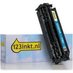 123inkt huismerk vervangt HP 304A (CC531A) toner cyaan