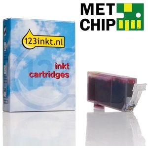 Canon CLI-526M inktcartridge magenta met chip (123inkt huismerk)