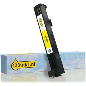 123inkt huismerk vervangt HP 824A (CB382A) toner geel
