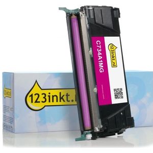 Lexmark C734A1MG toner magenta (123inkt huismerk)