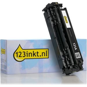 123inkt huismerk vervangt HP 131A (CF210A) toner zwart