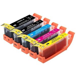 Canon - PGI-550PGBK XL - Inktcartridge - Zwart + Kleuren - Set van 5