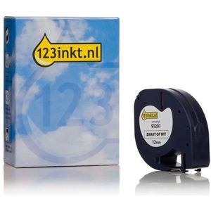 Dymo - S0721610 - Plastic Tape - Wit - 12 mm