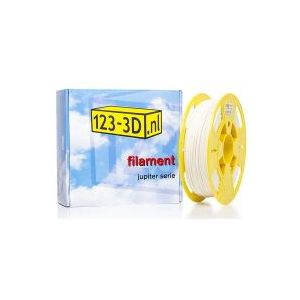123-3D Filament flexibel wit 2,85 mm TPE 0,5 kg (Jupiter serie)
