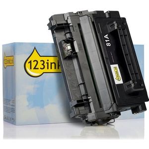 123inkt - Huismerk - Toner - Zwart - Vervangt HP 81A (CF281A) - Extra Hoge Capaciteit 12000 Afdrukken