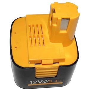 Panasonic EY9001 / EY9103 / EY9106 accu (12 V, 3000 mAh, Ni-MH, 123accu huismerk)