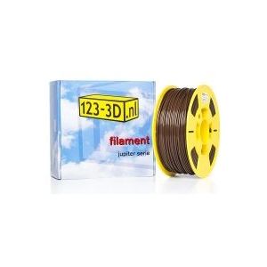 123-3D Filament bruin 2,85 mm PLA 1 kg (Jupiter serie)