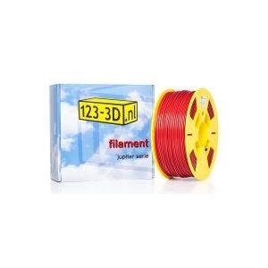 123-3D Filament rood 2,85 mm ABS Pro 1 kg (Jupiter serie)
