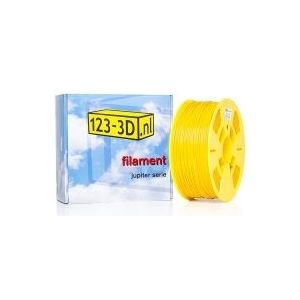123-3D Filament geel 2,85 mm ABS Pro 1 kg (Jupiter serie)