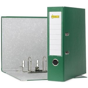 123inkt classeur A4 plastic groen 80 mm
