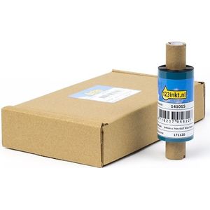 123inkt huismerk vervangt Zebra 3200 wax/hars ribbon (03200GS06407) 64 mm x 74 m (5 ribbons)