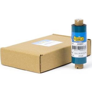 123inkt huismerk vervangt Zebra 3200 wax/hars ribbon (03200GS08407) 84 mm x 74 m (5 ribbons)