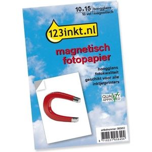 Magnetisch fotopapier hoogglans 10 x 15 cm (10 vel)