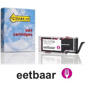 Canon - CLI-571M - Inktcartridge - Magenta - Eetbaar
