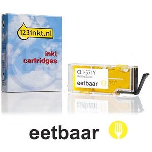 Canon - CLI-571Y - Inktcartridge - Geel - Eetbaar