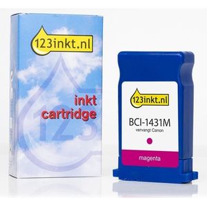 Canon BCI-1431M inktcartridge magenta (123inkt huismerk)