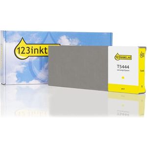 Epson T5444 inktcartridge geel hoge capaciteit (123inkt huismerk)