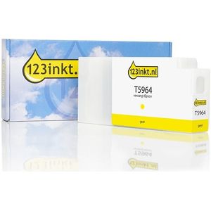 Epson T5964 inktcartridge geel standaard capaciteit (123inkt huismerk)