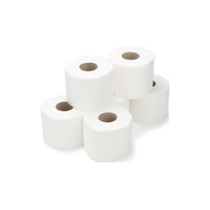 Toiletpapier Maxi Jumbo 1-laags | 6 rollen | 123schoon huismerk | Geschikt voor Tork T1 dispenser