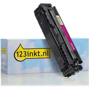 123inkt huismerk vervangt HP 203X (CF543X) toner magenta hoge capaciteit