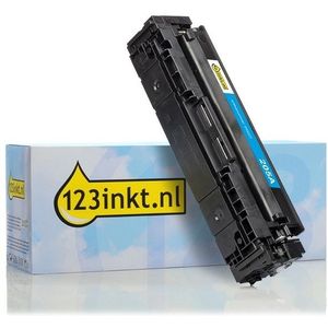 123inkt huismerk vervangt HP 205A (CF531A) toner cyaan