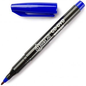 123inkt cd/dvd pen blauw