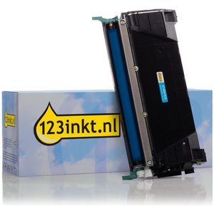 Lexmark X746A1CG toner cyaan (123inkt huismerk)