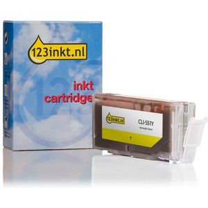 Canon - CLI-551Y - Reinigingscartridge - Geel - Voor Eetbare Inkt