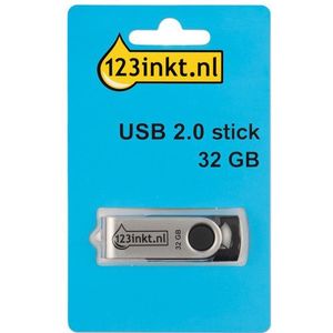 123inkt - USB 2.0-stick - 32GB - Schuiffunctie
