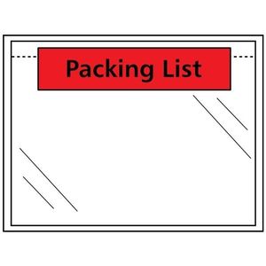 123inkt paklijst envelop packing list 165 x 122 mm - A6 zelfklevend (100 stuks)