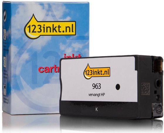123inkt - Cartridge - Zwart - 58 ml