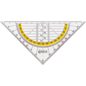 123inkt geodriehoek (16 cm)