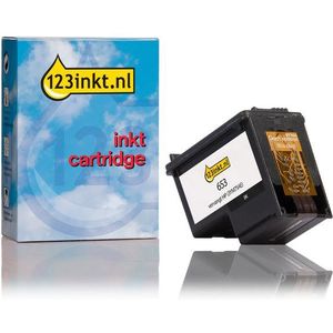 123inkt huismerk vervangt HP 653 (3YM75AE) inktcartridge zwart