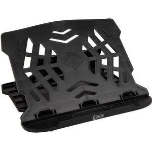 123inkt - Laptopstandaard - Zwart - Inklapbaar - Ergonomisch
