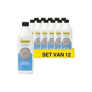 12x Vloerreiniger Plavuis & Natuursteen 1 liter (123schoon huismerk)