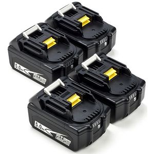 Accu Startset - 4x BL1850B LXT - 18 V - 5.0 Ah - Lithium-Ion