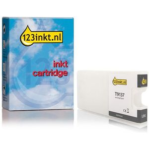Epson T9137 inktcartridge licht zwart (123inkt huismerk)