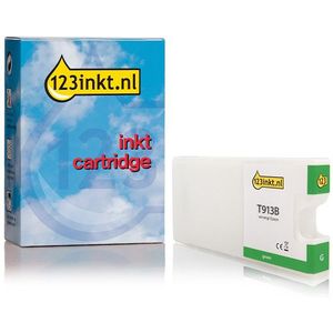 Epson T913B inktcartridge groen (123inkt huismerk)