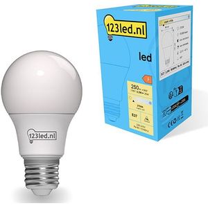 123led - E27 - Led-lamp - Mat - 2.5W (25W)