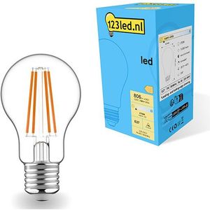 123led LED lamp E27 | Peer A60 | Filament | 2700K | Dimbaar | 7W (40W)