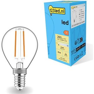 123led LED lamp E14 | Kogel G45 | Filament | 2700K | 2.5W (25W)