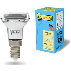 123led LED lamp E14 | Reflector R50 | 2700K | Dimbaar | 4W (50W)