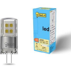 123led - G4 LED Capsule - Helder - Dimbaar - 2W (20W) - 2700K