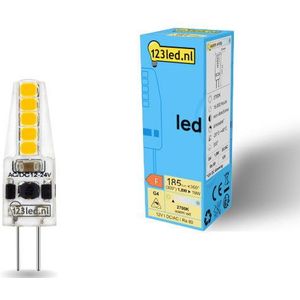 123led G4 LED capsule | SMD | 2700K | Dimbaar | 1.8W (19W)