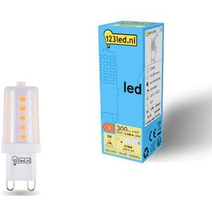 123led G9 LED capsule | SMD | Mat | 2700K | Dimbaar | 3.5W (28W)