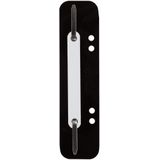 123inkt snelhechterstrips 6 en 8 cm met perforatie zwart (100 stuks)